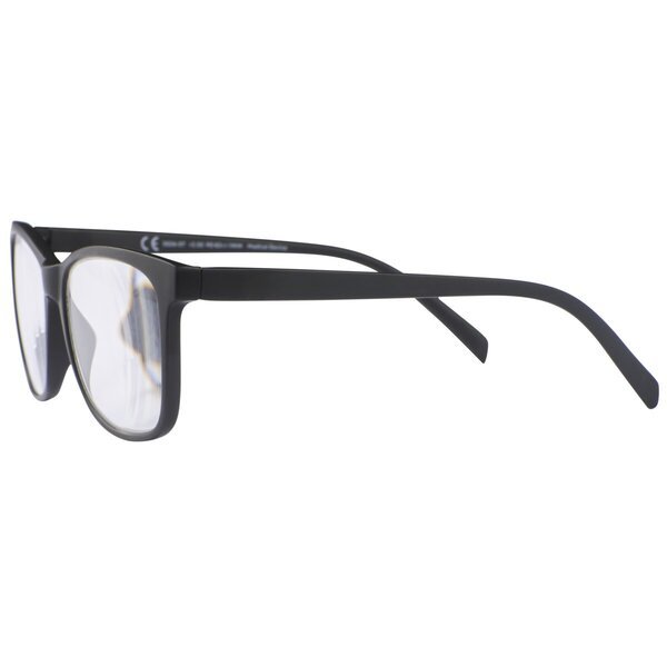 Kruidvat +1.0 platākas piegriezuma lasāmbrilles<br>melnas