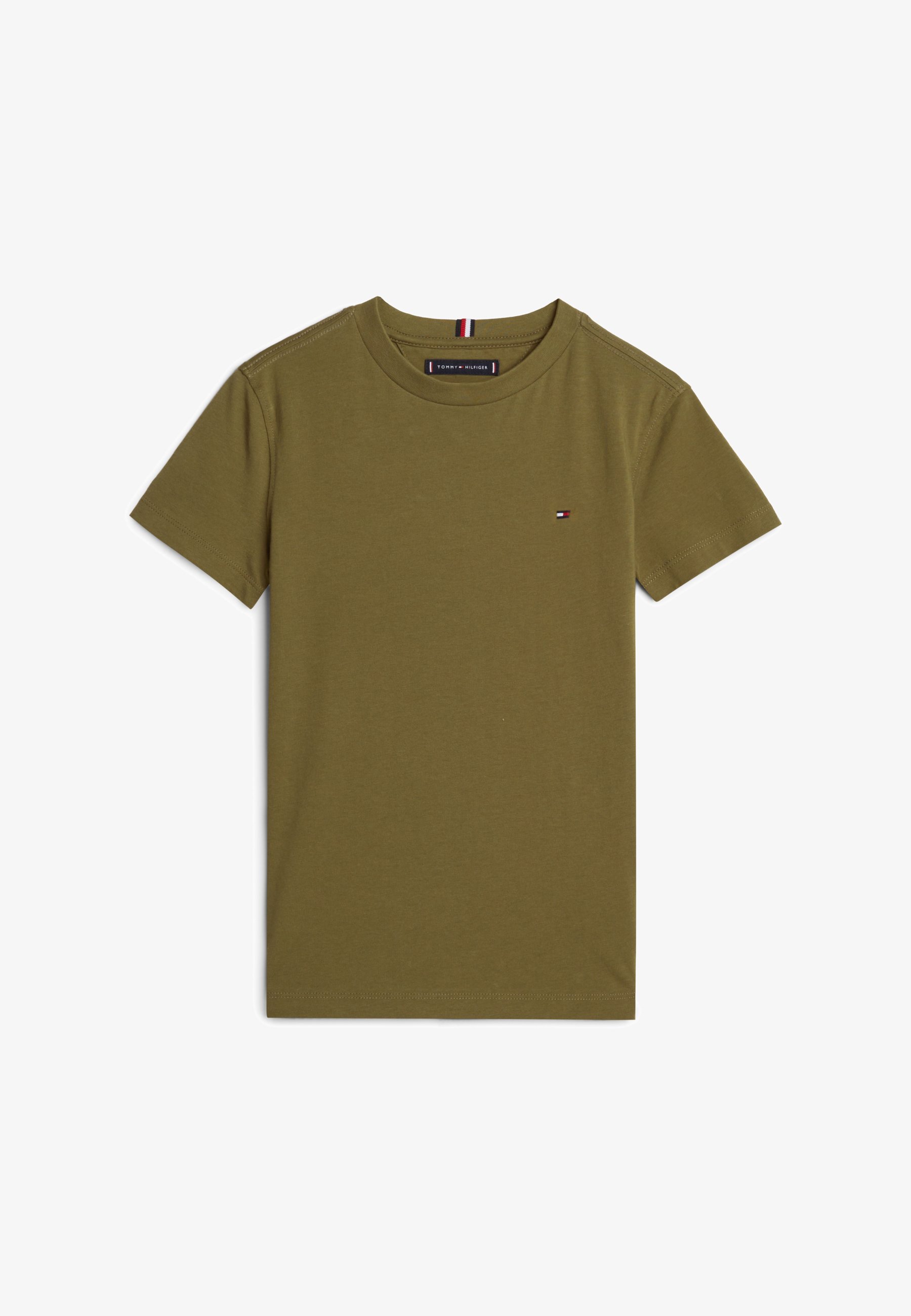 Tommy Hilfiger ESSENTIAL TEE – Basic-T-Shirt – Utility-Olivgrün