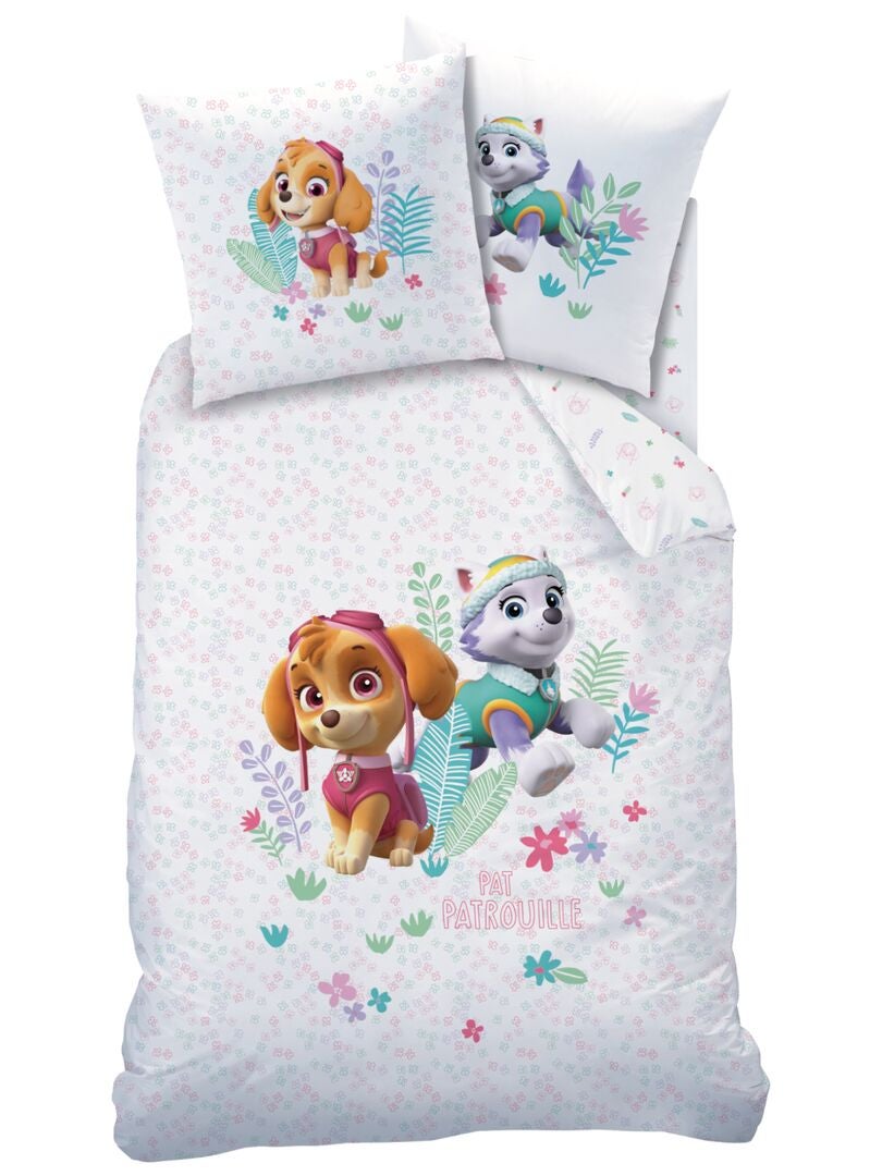 Paw Patrol beddengoedset - eenpersoons - wit