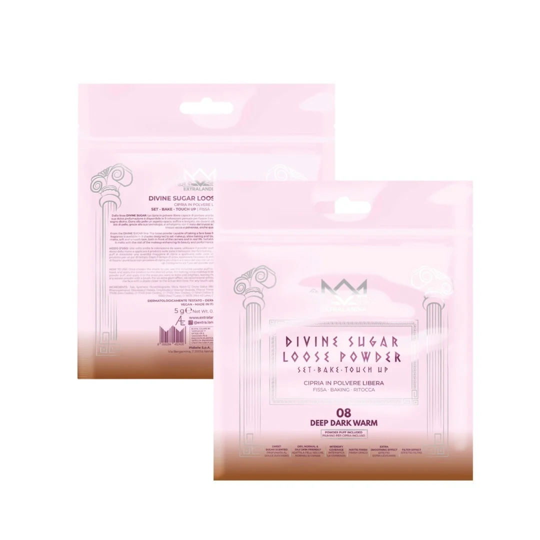 Viso Divine Sugar Loose Powder -  Set Bake Touch Up - Cipria polvere
