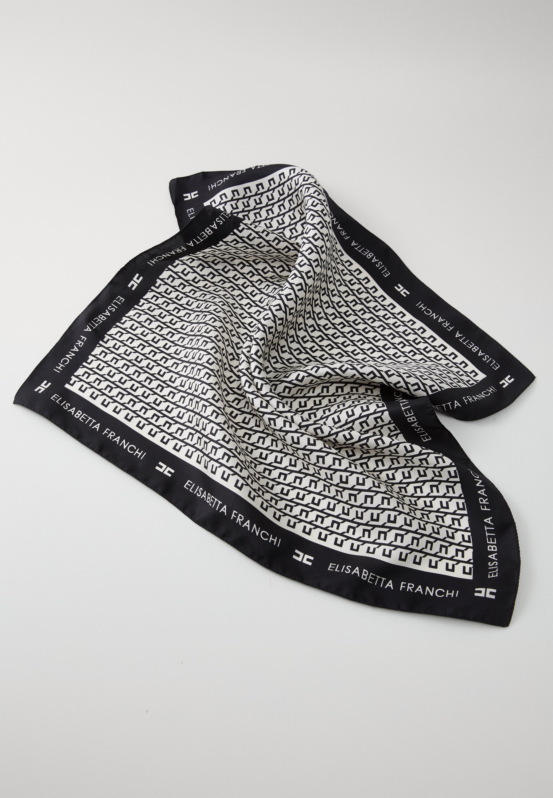 Elisabetta Franchi DAMES FOULARD - Foulard - melk/nero