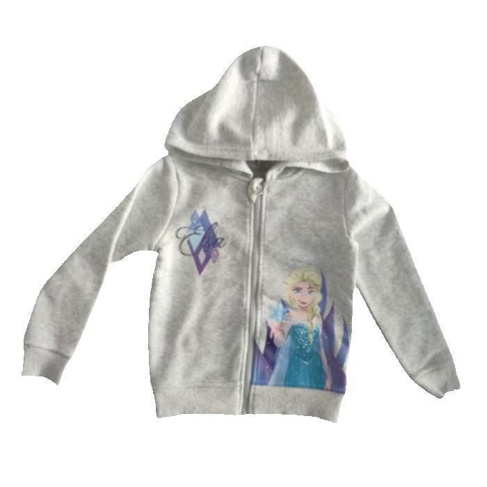 Jogging Fille La reine des neiges gris - - Gris