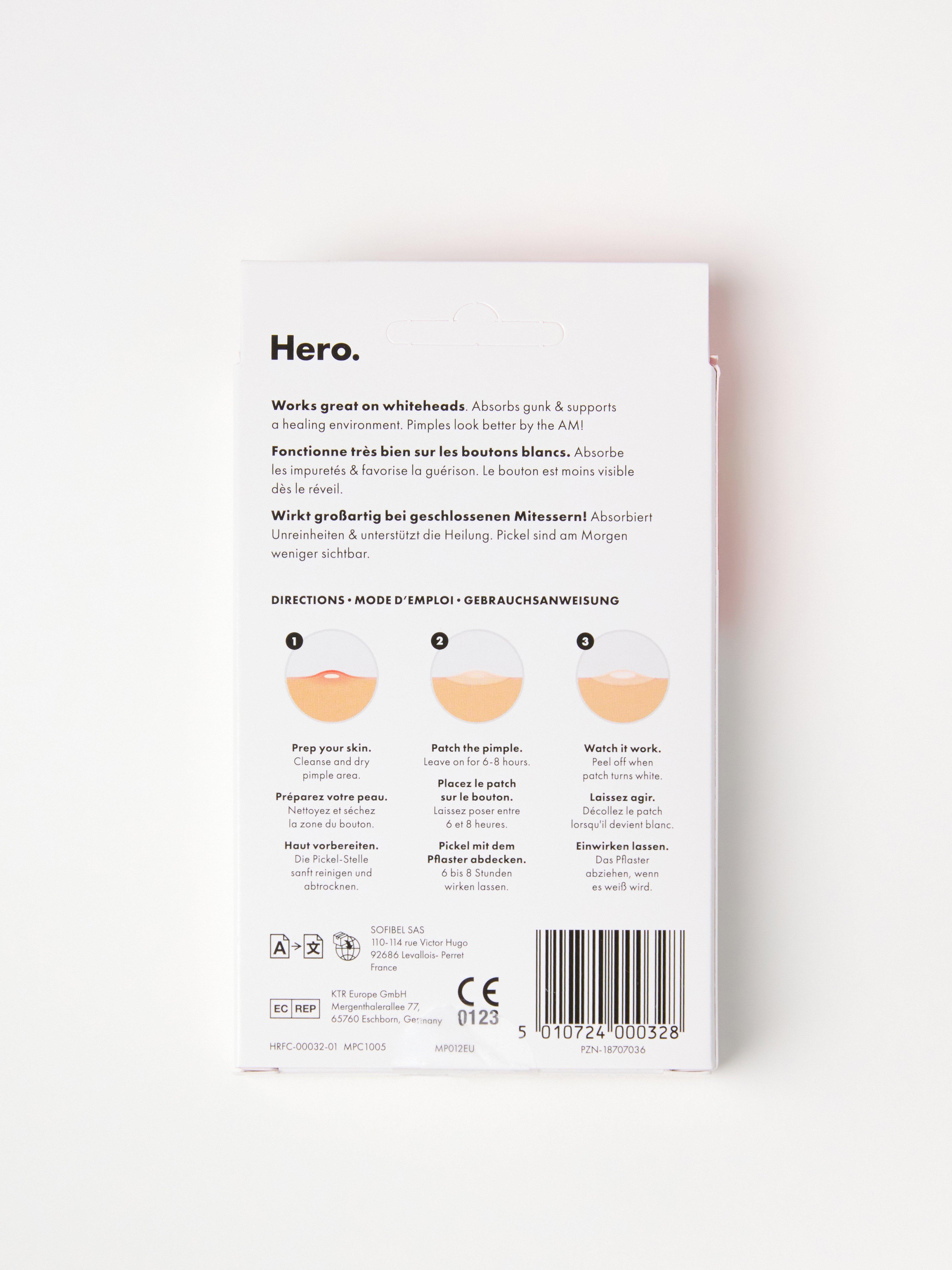 Hero Mighty Patch Original Ingen farge