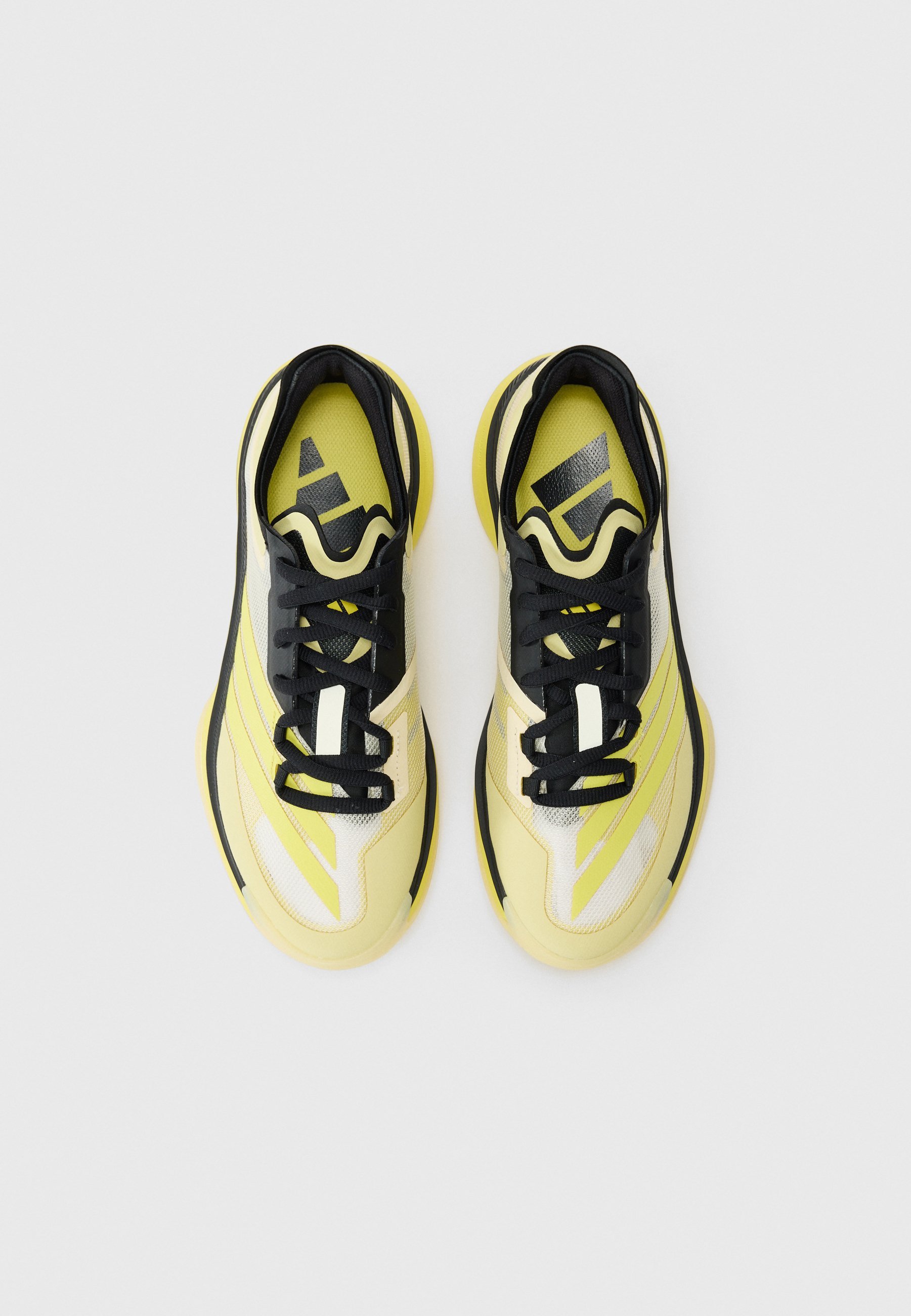 adidas Performance ADIZERO SELECT 3.0 - Basketbalschoenen - puur zwavel/kernzwart/poedergeel