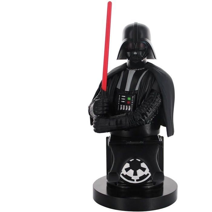 Controller support figure - EXQUISITE GAMING - Darth Vader - Black - USB rechargeable - Star Wars license
