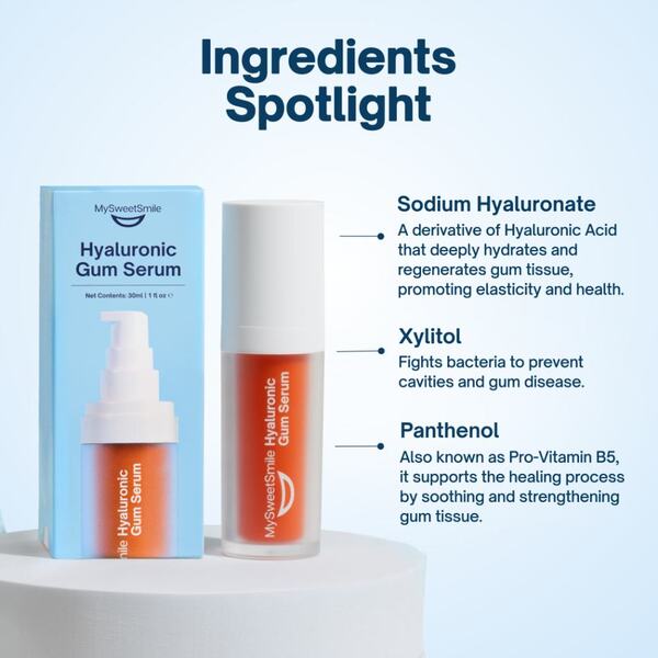 Sérum Hialurónico para Gomas MySweetSmile - 30ml