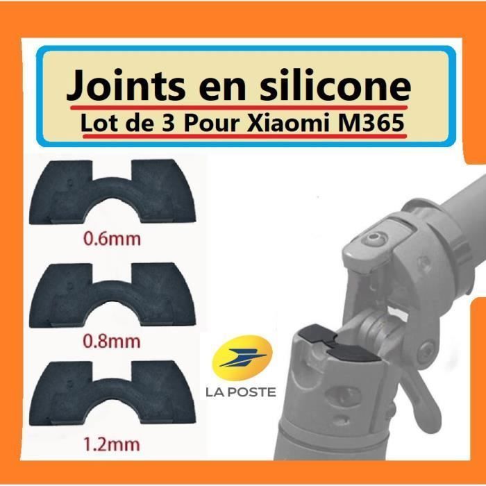 Juntas de goma para patinete eléctrico Xiaomi M365 / Pro / Essential - Potencia plegable - Paquete de 3