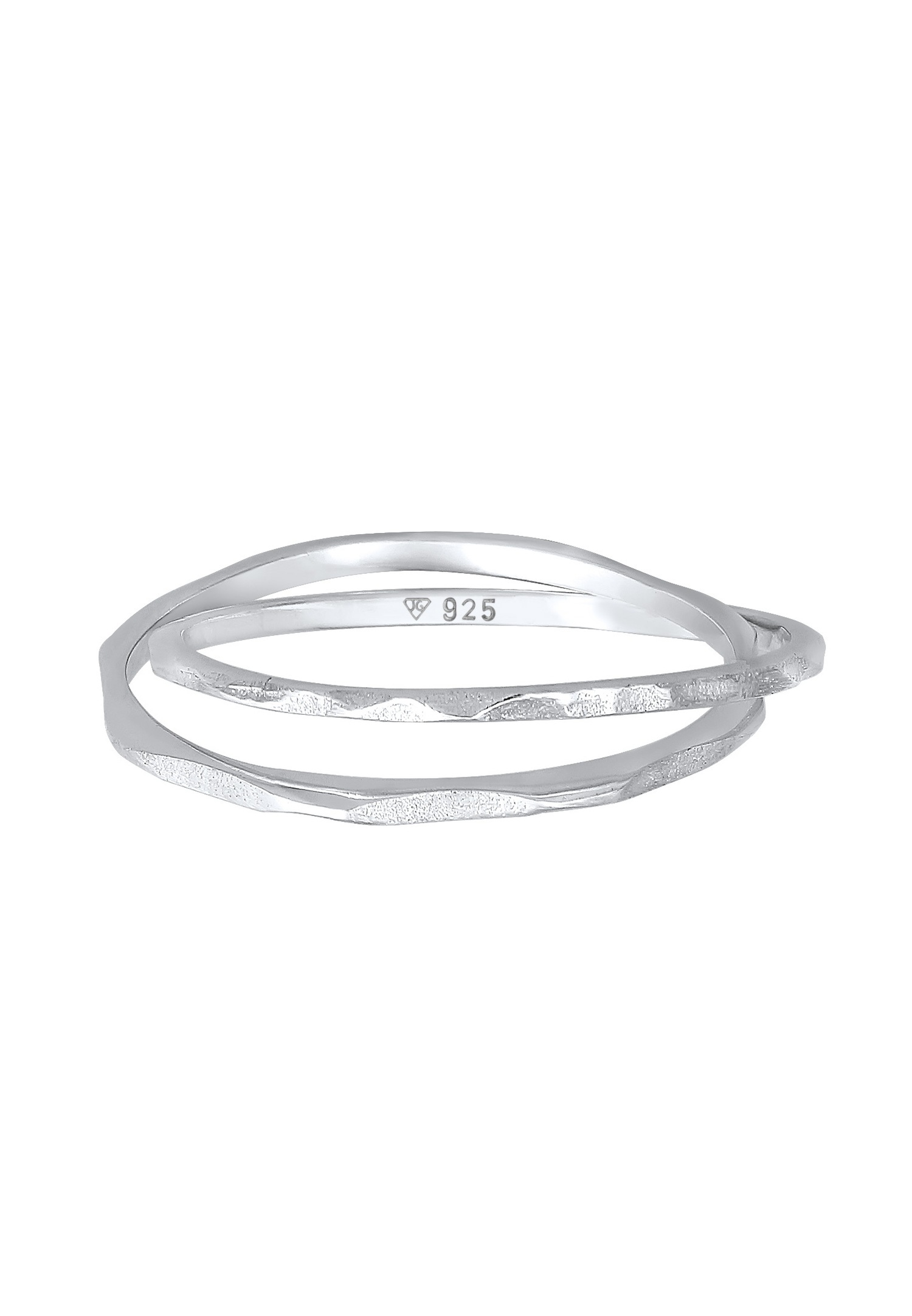 Elli Femmes look vintage enroulé en argent sterling 925