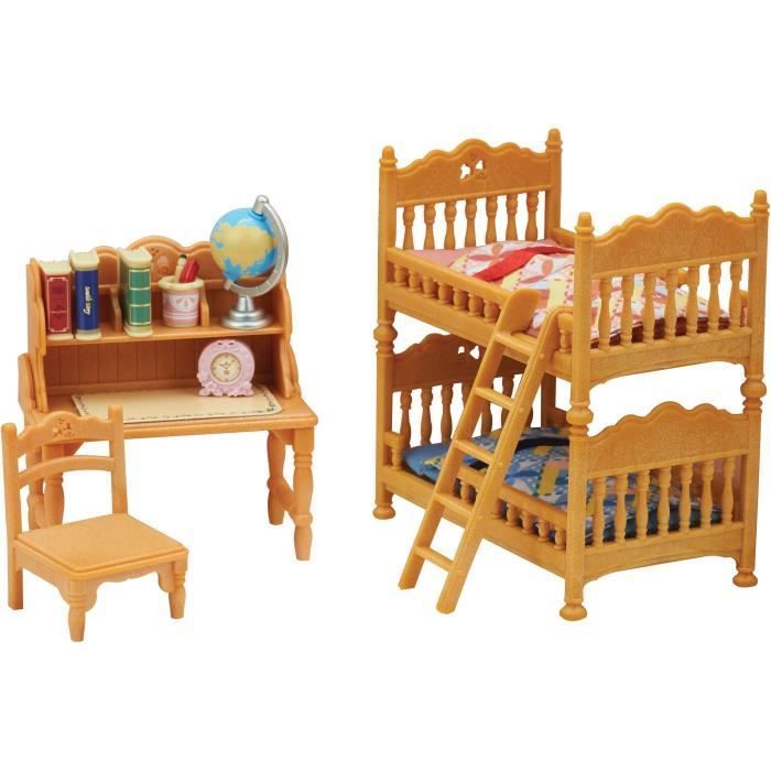 Miniature Figures - Sylvanian Families - 5338 - The Children's Bedroom - Children's Furniture and Accessories