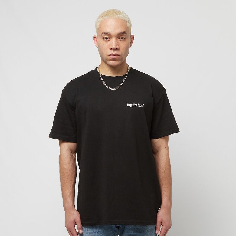 Schweres Oversize-T-Shirt mit erodiertem Rücken