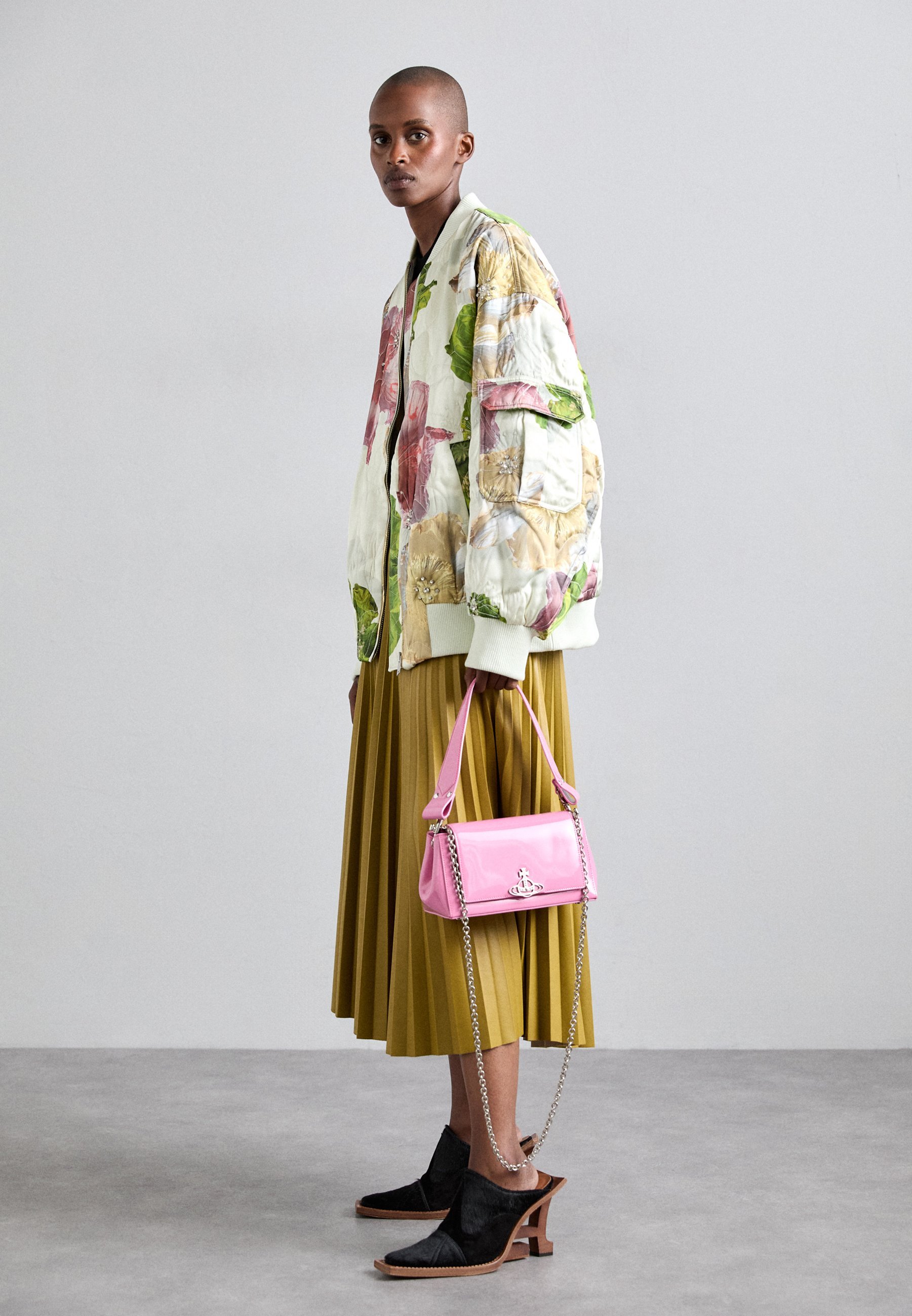Vivienne Westwood HAZEL MEDIUM RANKINĖ - Rankinė - rožinė