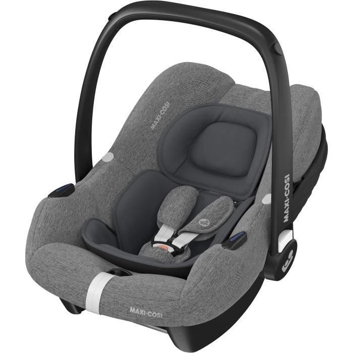 Silla de coche Maxi-Cosi CabrioFix i-Size, ligera, con sistema ISOFIX, compatible con cochecitos Maxi-Cosi, de 0 a 12 meses, 12 kg, color gris.
