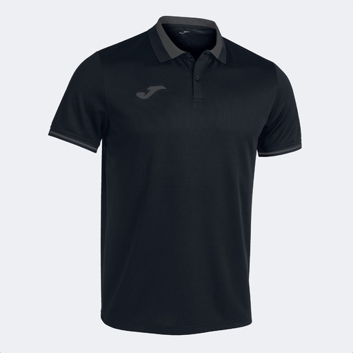 Joma Championship VI Kurzarm-Poloshirt, Anthrazit Schwarz