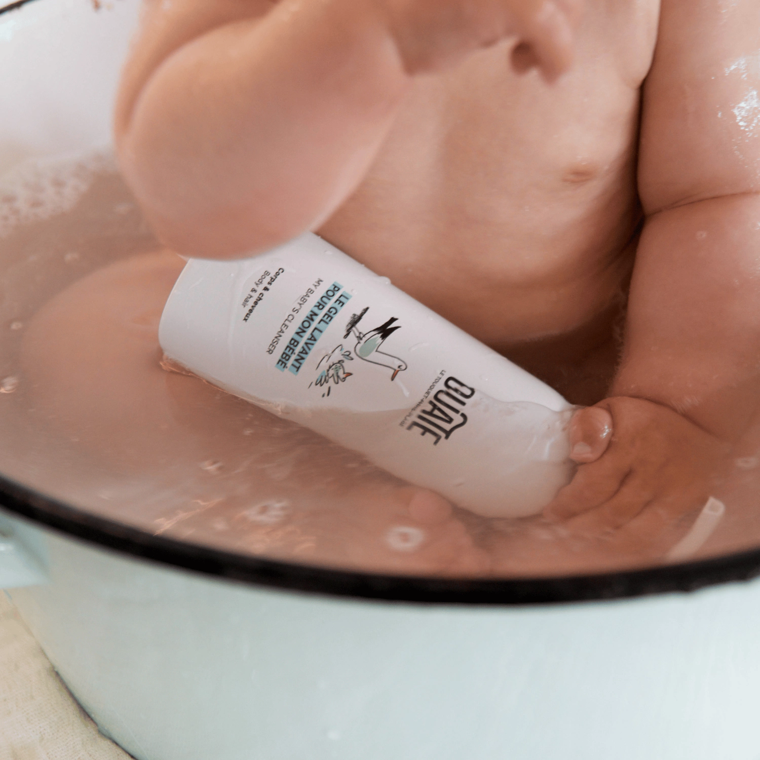 Ouate Le gel lavant pour mon bébé - recharge