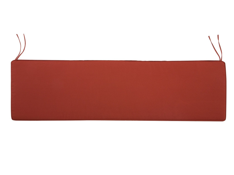 Poduszka na ławkę ogrodową 169x50 czerwona
