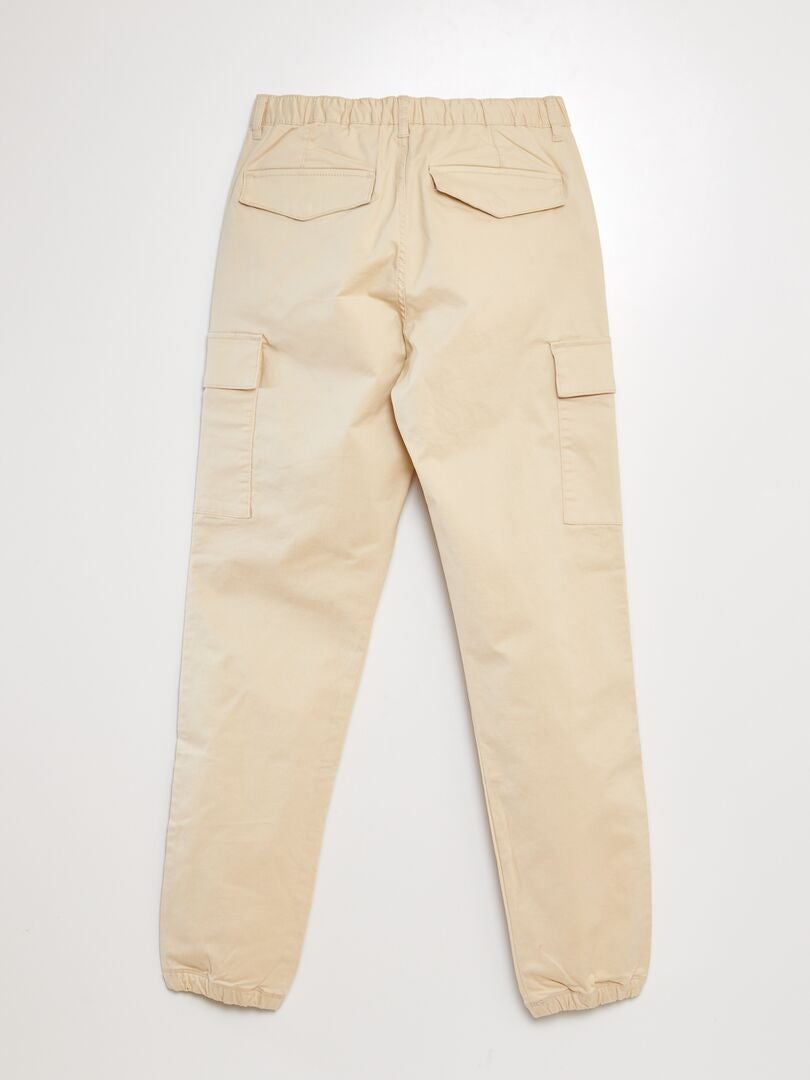 Calça cargo - bege