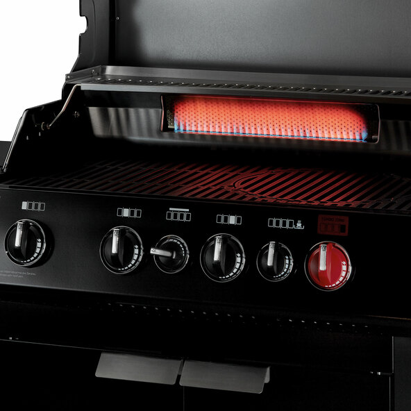 Gratar pe gaz Boston Black Pro 4 SIKR Turbo