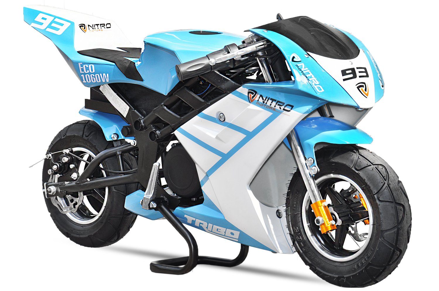 Nitro Motors Dirt Bike 1060W Eco Mini-Kinder-Pocketbike Tribo 6