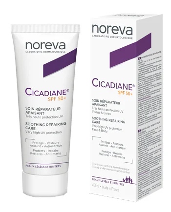 NOREVA Noreva Cicadiane SPF50+ Crème protectrice et régénérante visage et corps 2 en 1 40 ml