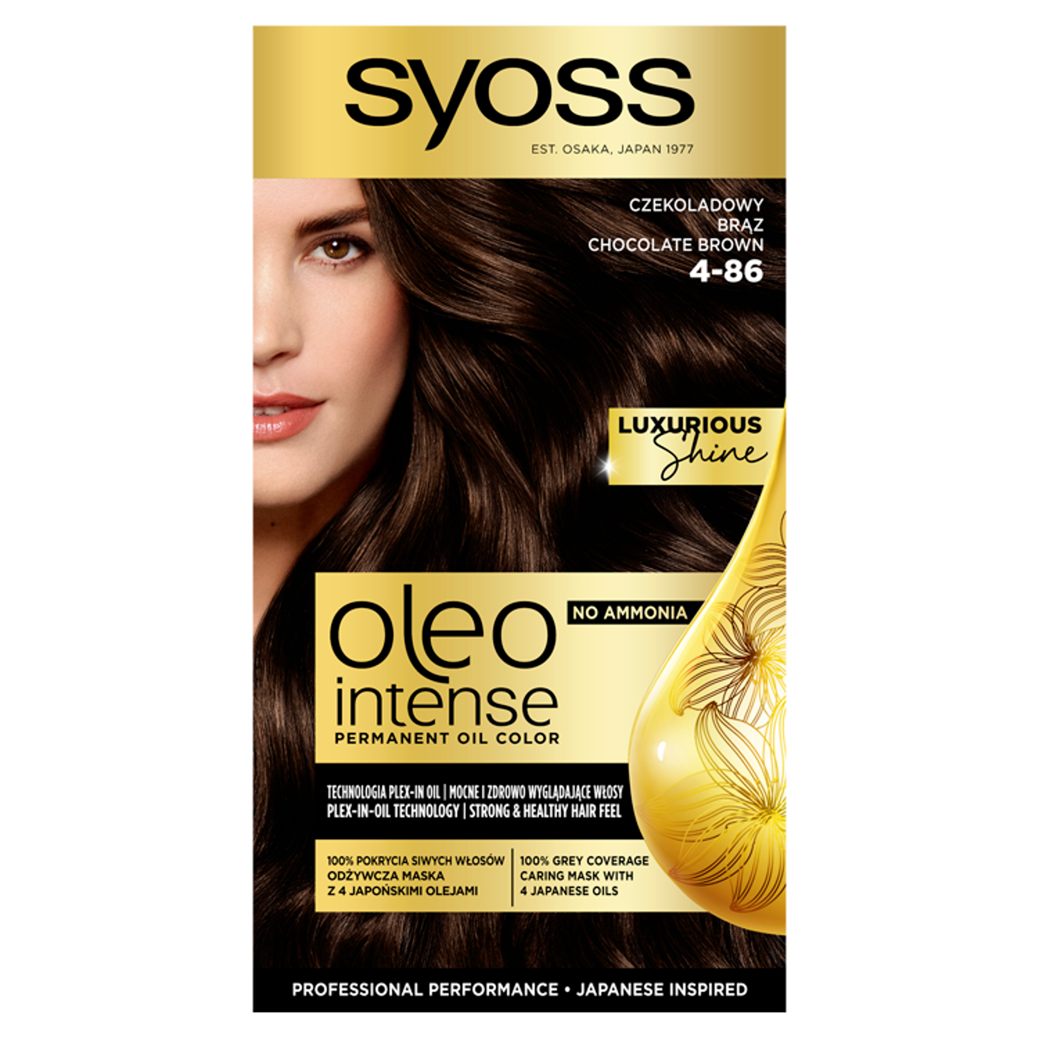 Syoss matu krāsa 7-10 dabīgi blonda Oleo Intense
