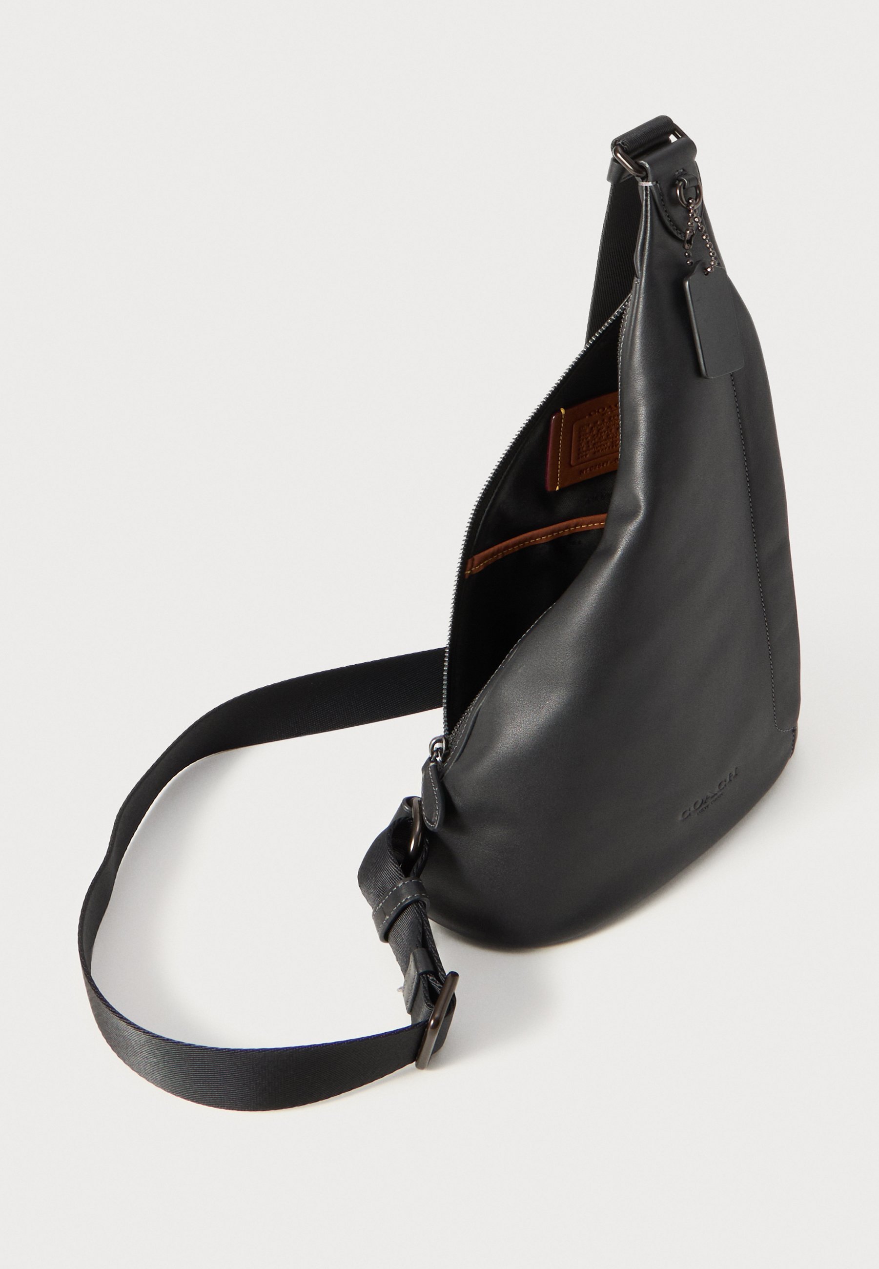 Sac bandoulière triangulaire Coach - Noir