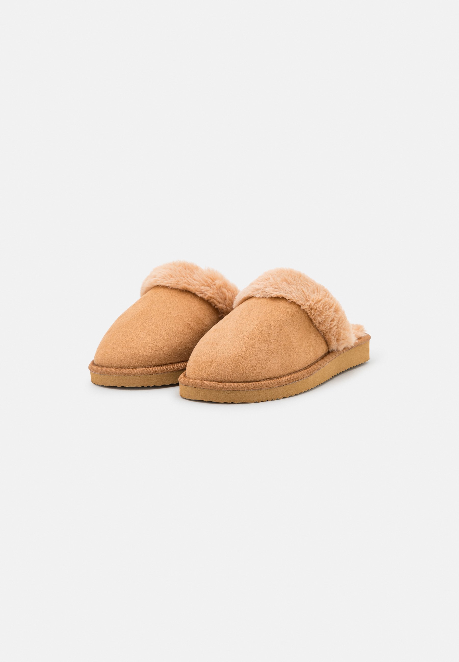 Even&Odd Slippers - cognac