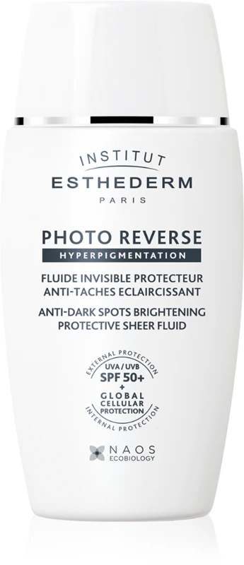 Institut Esthederm Photo Reverse hiperpigmentācijas aizsargšķidrums pret ādas krāsas izmaiņām
