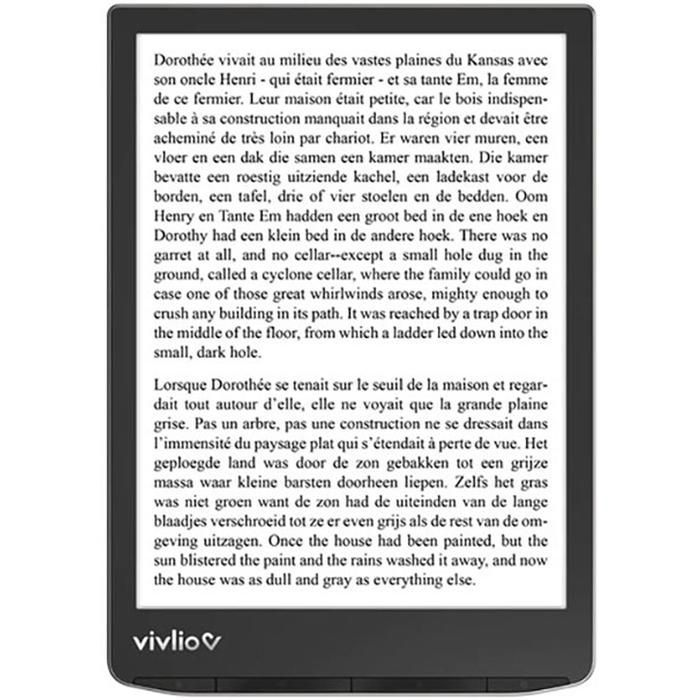 E-reader - VIVLIO - Inkpad 4 - 7,8-inch scherm - 32 GB - Gewicht 265 g