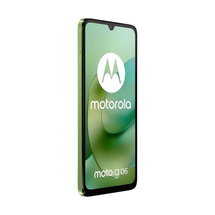 Smartphone Android - MOTOROLA - Moto G06 - 4/128 GB - Pantalla de 6,88 pulgadas y 120 Hz - Cámara de 50 MP