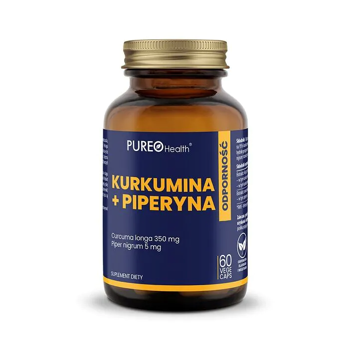 Pureo Health Kurkumina + Piperyna Suplement diety