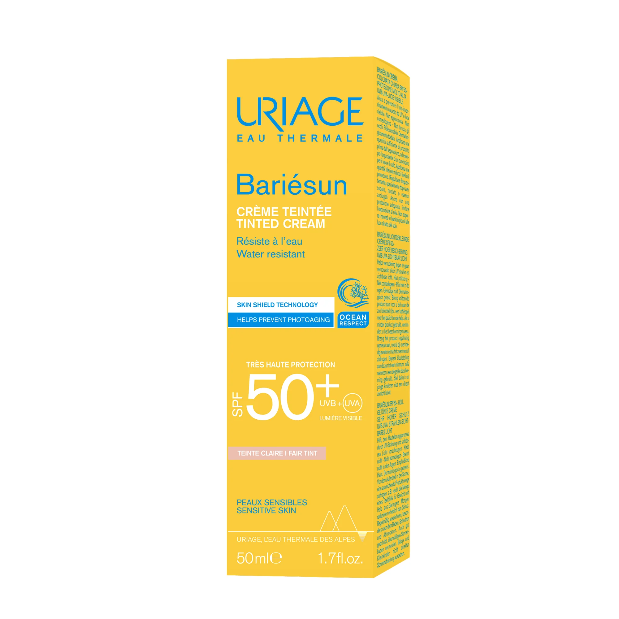 BARIESUN Crema Colorata SPF50+ - Solare viso alta prot.