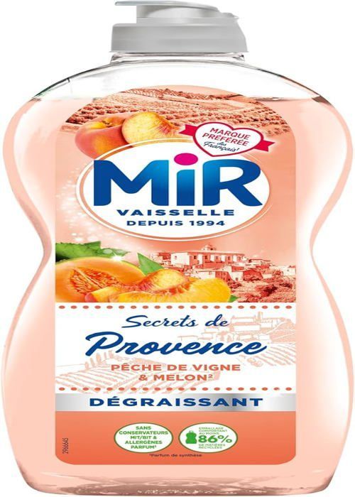 Mir Vaisselle - Secrets de Provence - Pêche de Vigne & Melon - 675ml