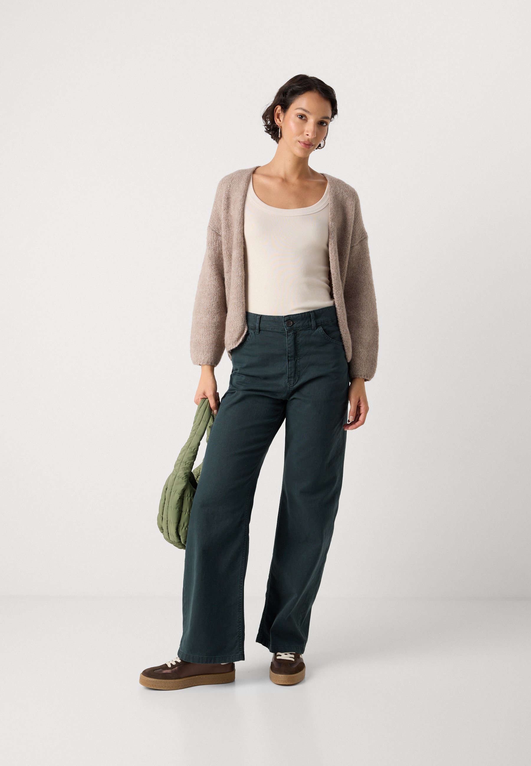 Ecoalf VALLEY PANTS WOMAN - Broek - schaduwzwart