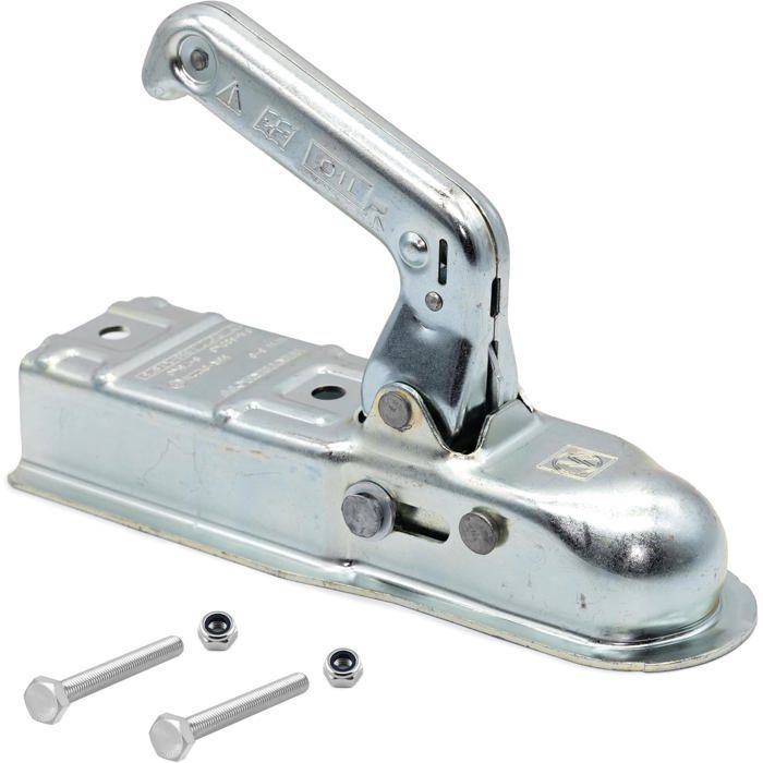 Trailer hitch head, compatible with tow ball, screws included