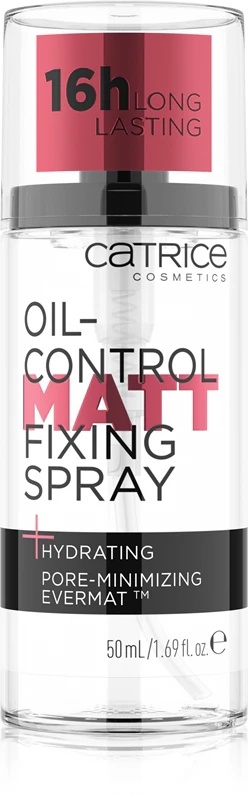 Catrice Oil-Control Matt matinį efektą suteikiantis makiažo fiksavimo purškiklis