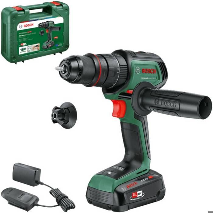 Taladro percutor inalámbrico Quicksnap AdvancedImpact 18V-80