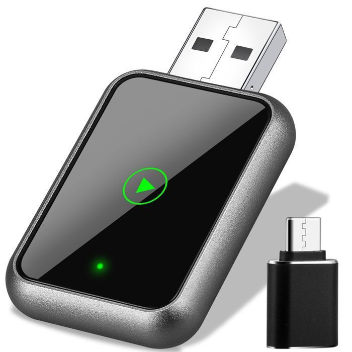 Carplay Adapter - INKINT - Wireless - Bluetooth 5.3 - USB Type-C - Plug and Play