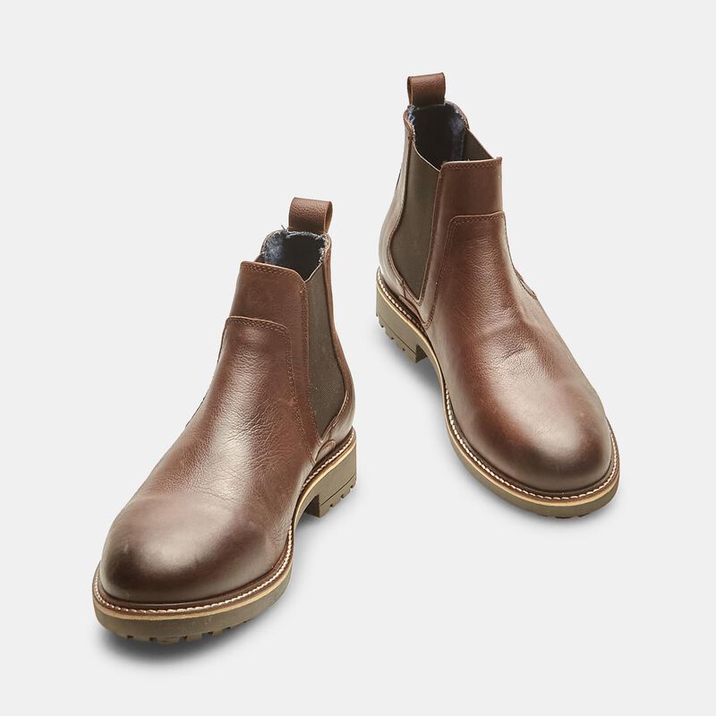 Chelsea boots van echt leer