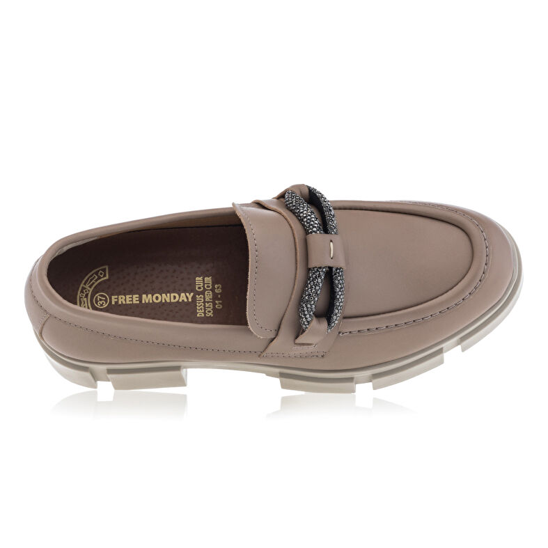 Mocassins / chaussures bateau Femme Marron