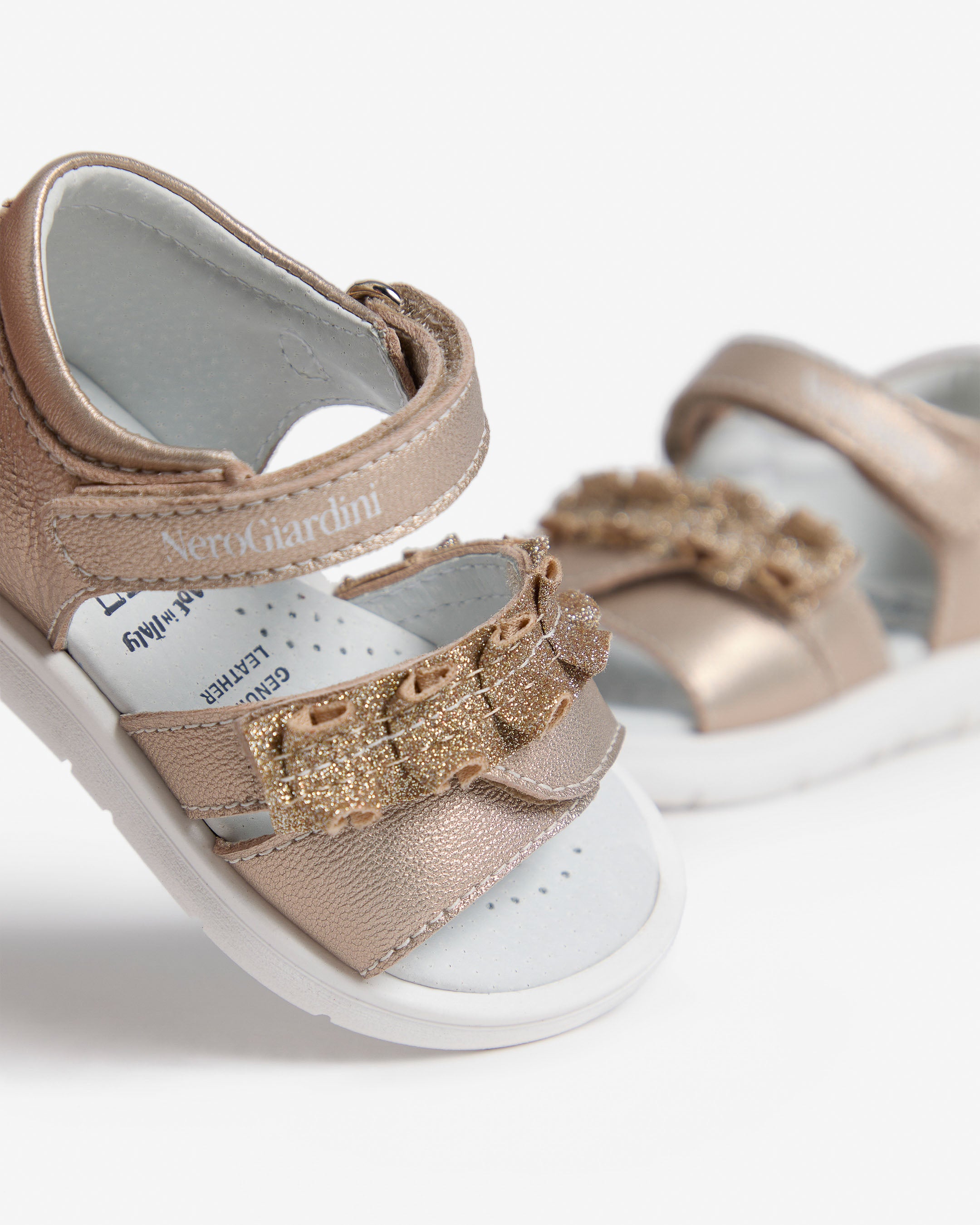Ledersandalen für Mädchen