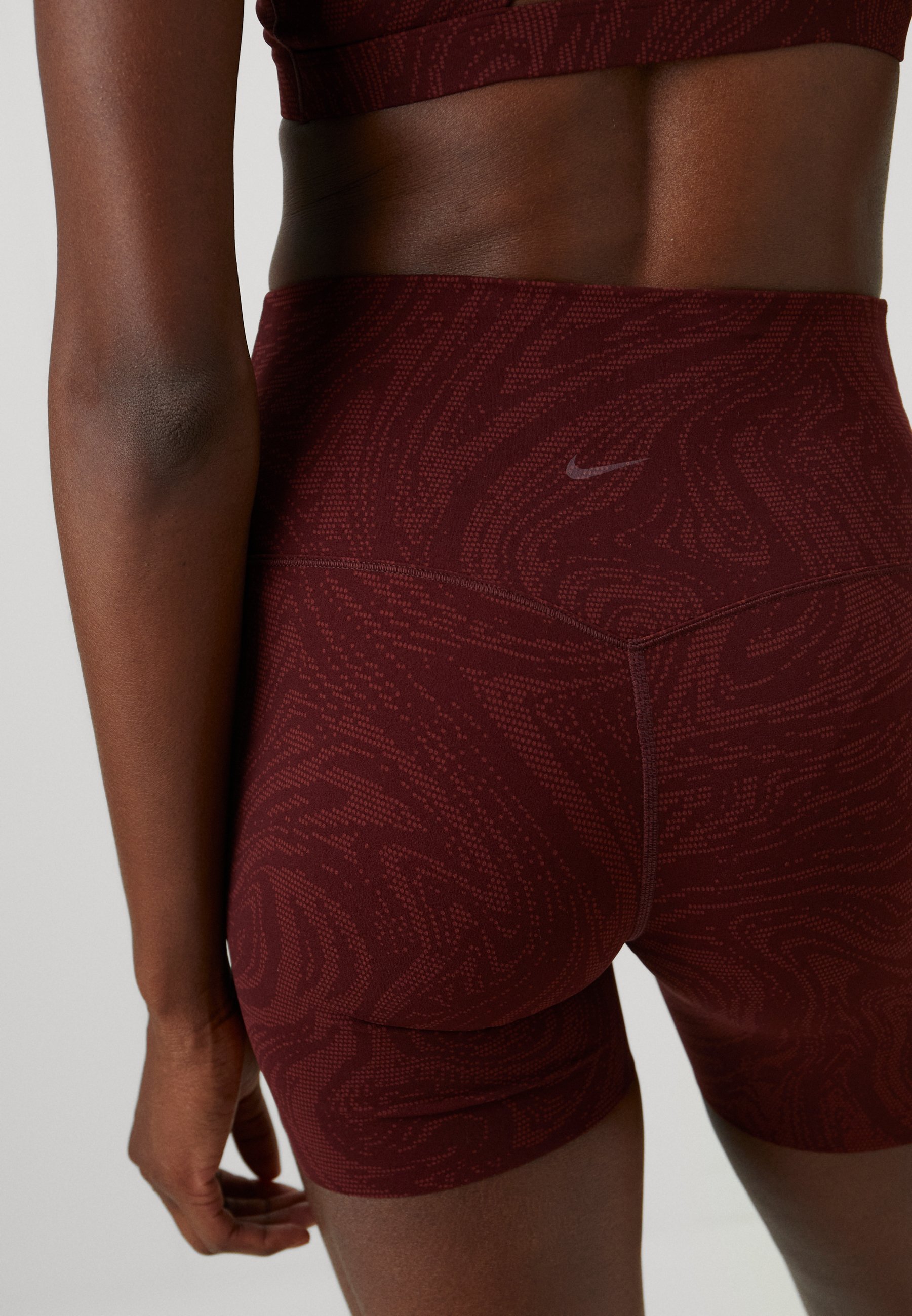 Short Nike Performance ZENVY - Leggings - bordeaux/rouge foncé