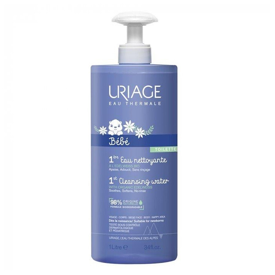 Uriage Baby Shower Gel Baby Rensevand - 1000 ml