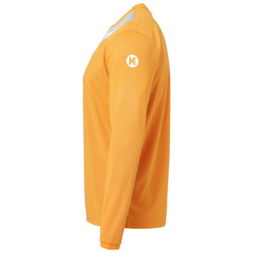  Core 2.0 Longsleeve Naranja Fresh/gris Oscuro Kempa