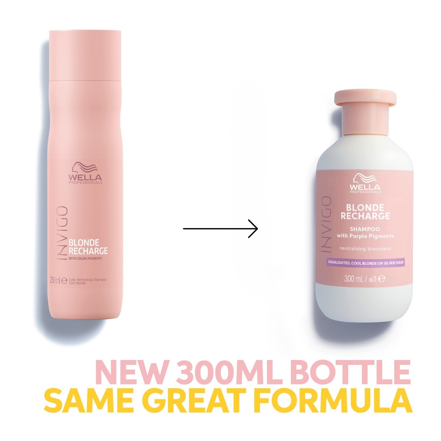 Wella Professionals INVIGO Blonde Recharge šampūnas plaukams, 250 ml