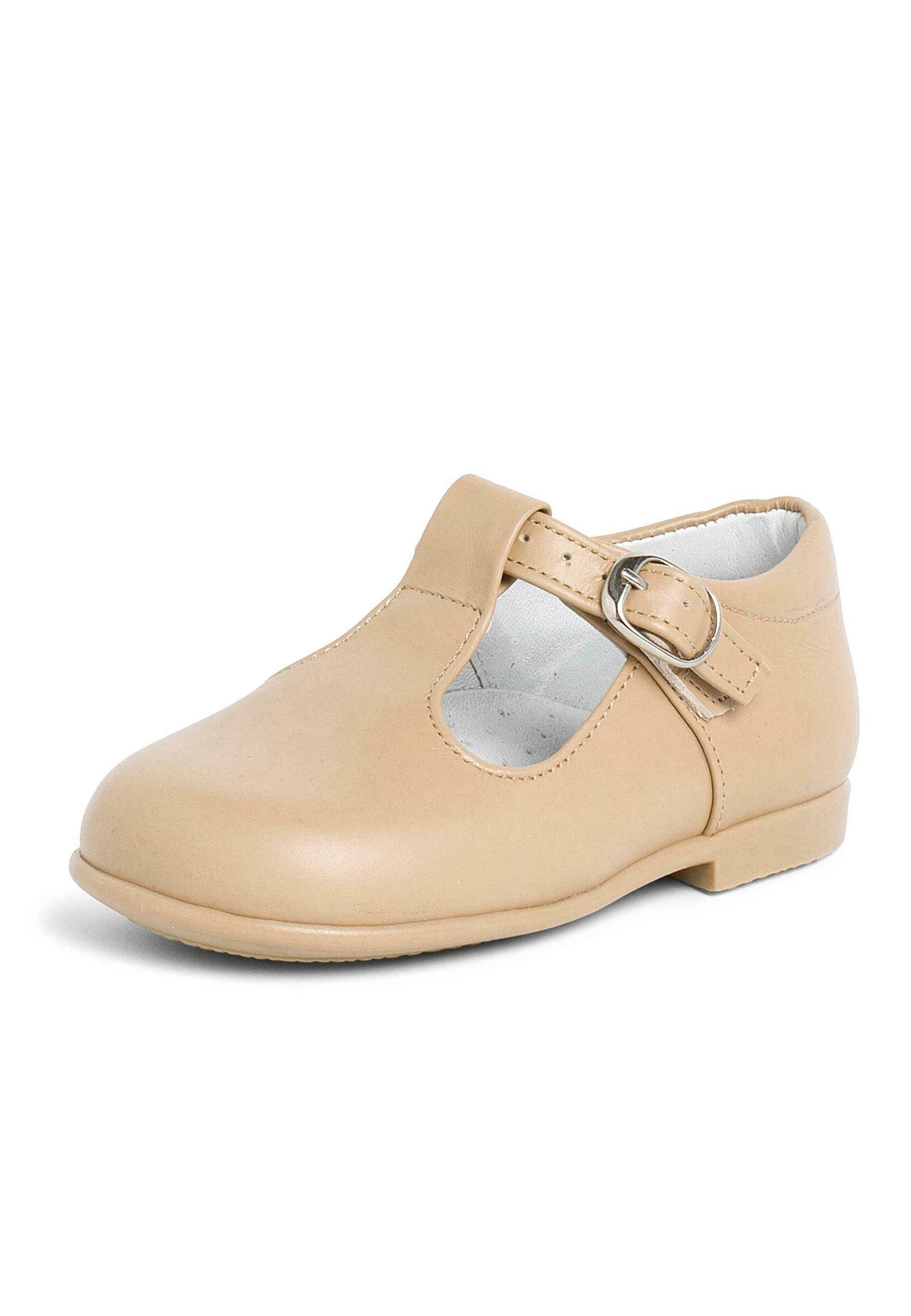 Pisamonas PEPITO leren gesp - Babyschoenen - camel