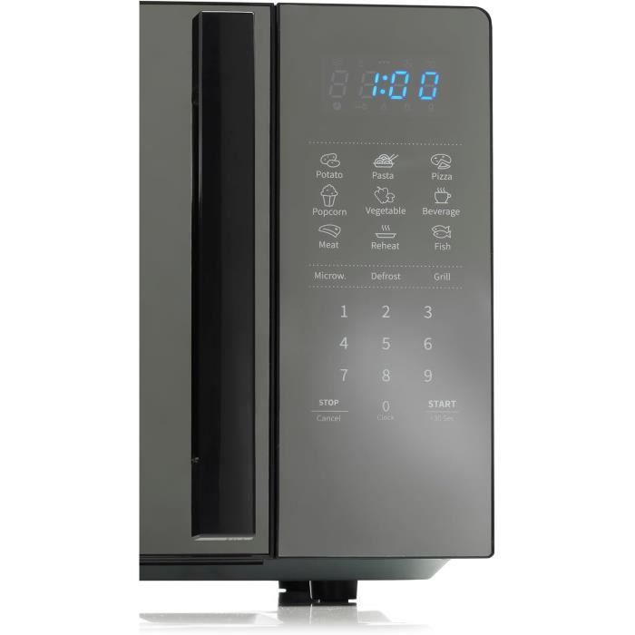 Micro-ondes - Hisense - H20MOMBS4HG - 20L - 700W - 9 Fonctions - Couleur Miroir