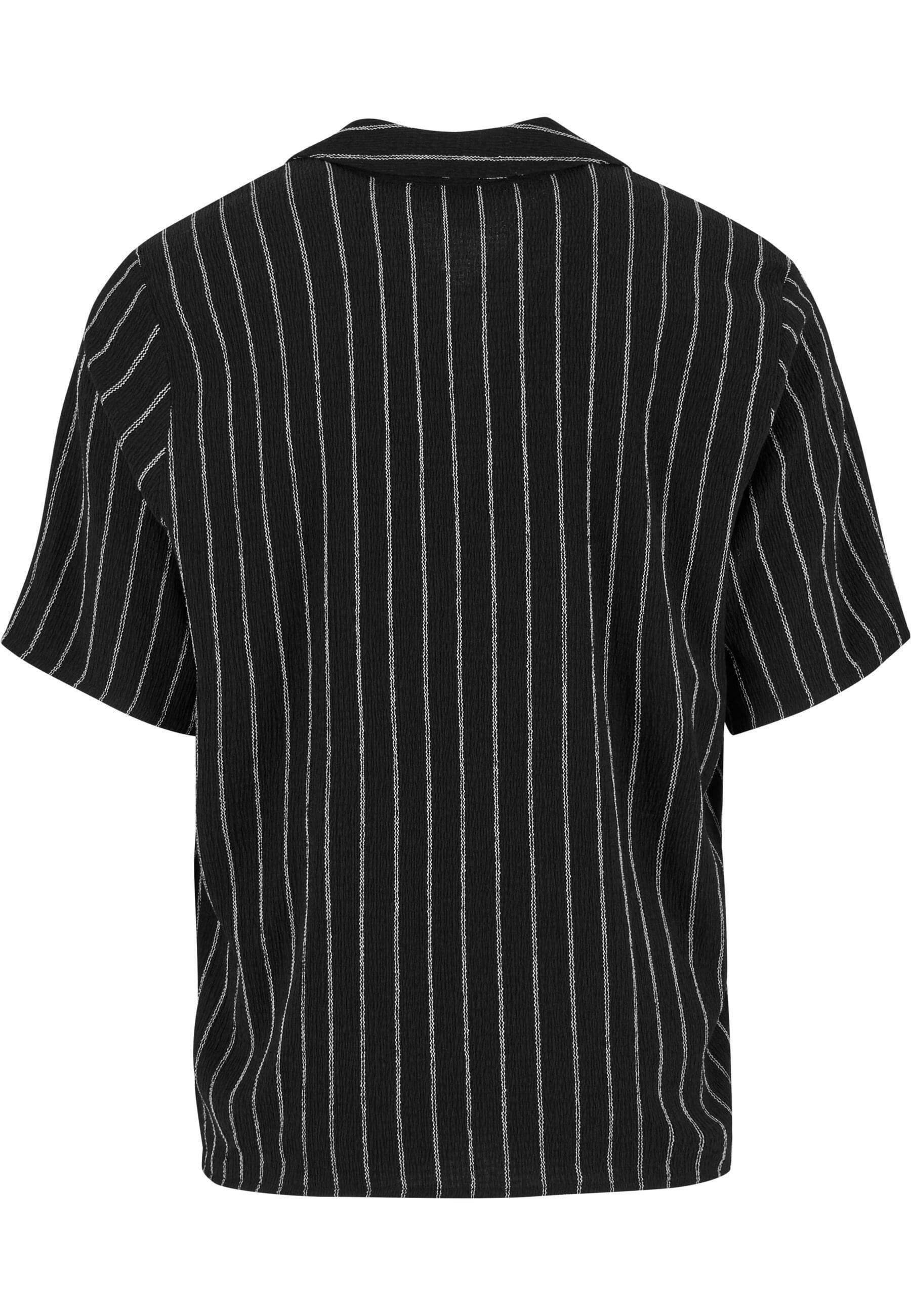 Urban Classics Hemd – schwarz-cremeweiß