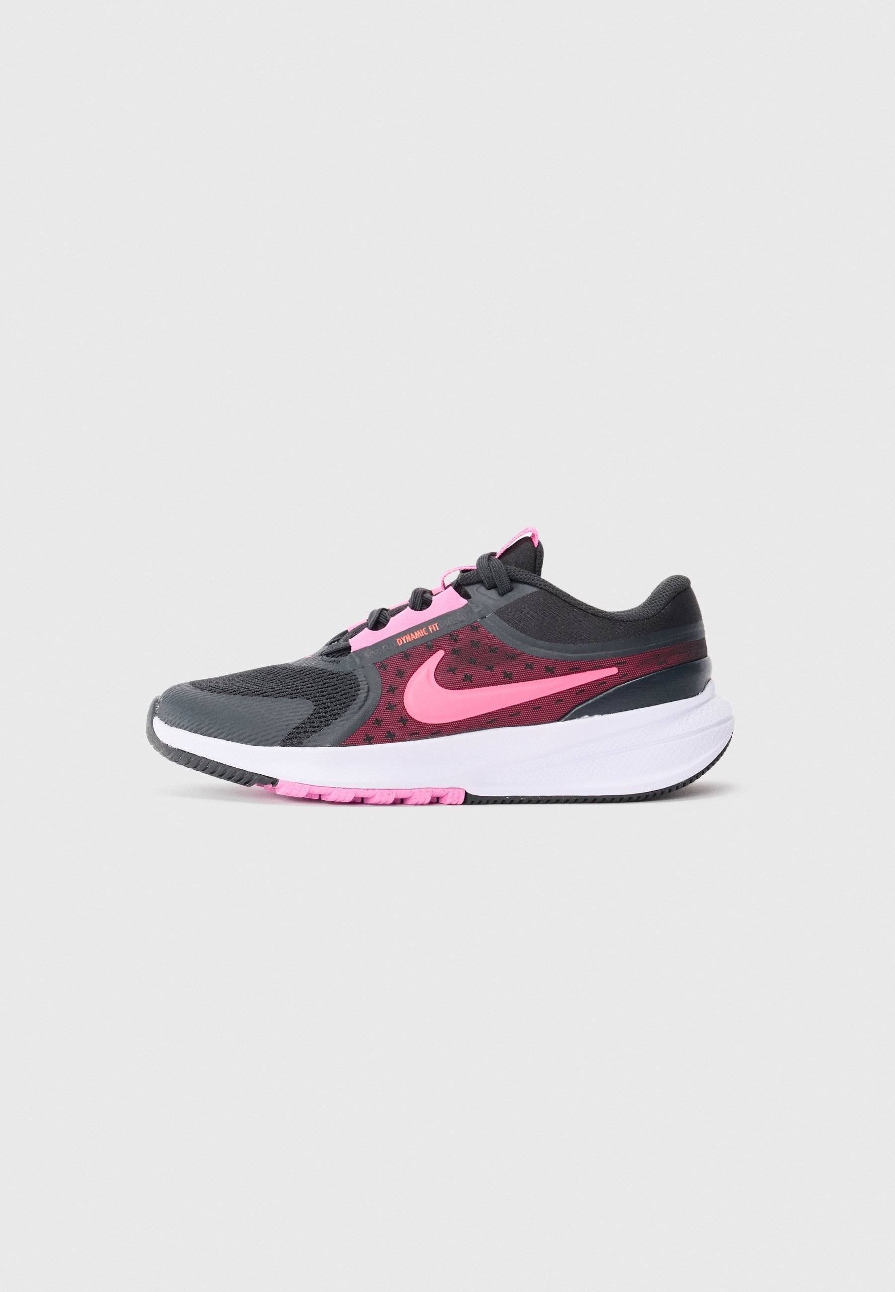 Nike Performance STAR RUNNER 5 UNISEX - Scarpe da corsa su strada - nero/rosa acceso/rosa giocoso/antracite