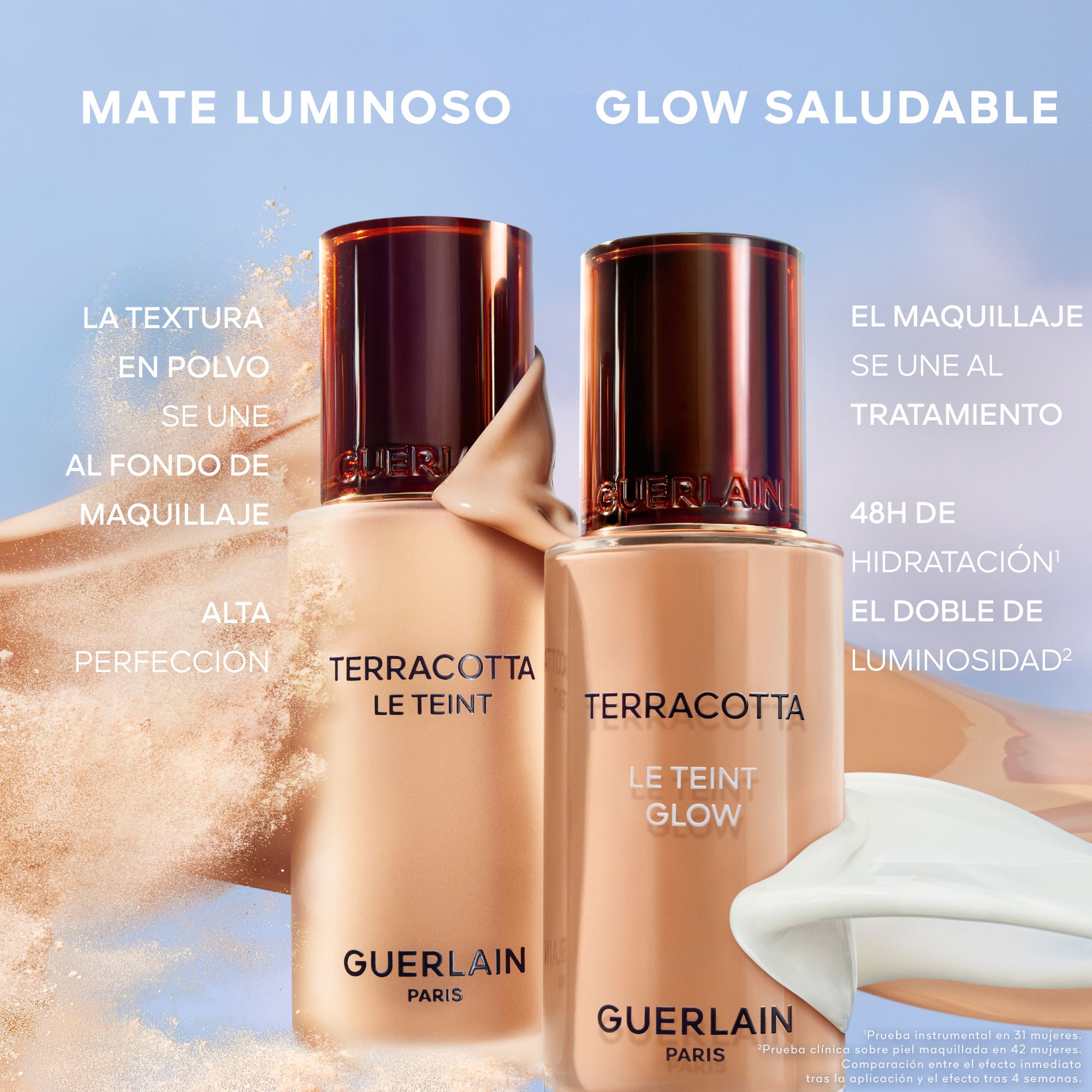 Podkladový make-up Terracotta Le Teint Glow Luxusné podkladové make-upy