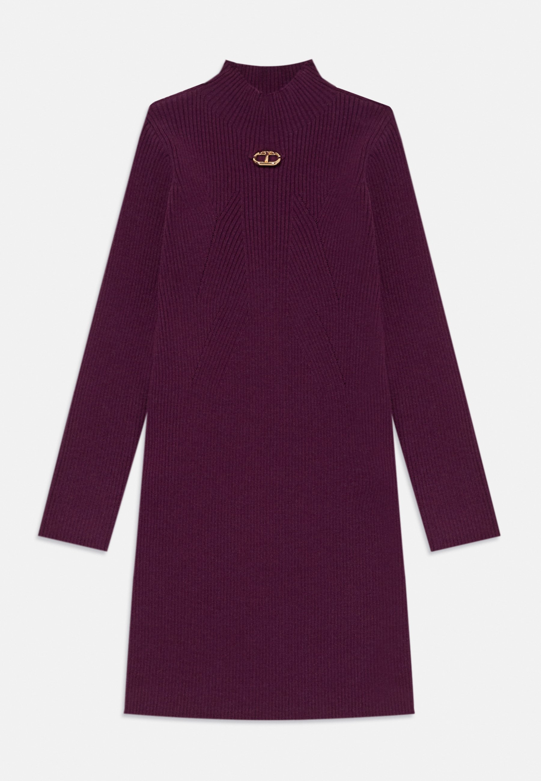ROBE TWINSET - Robe pull - bordeaux